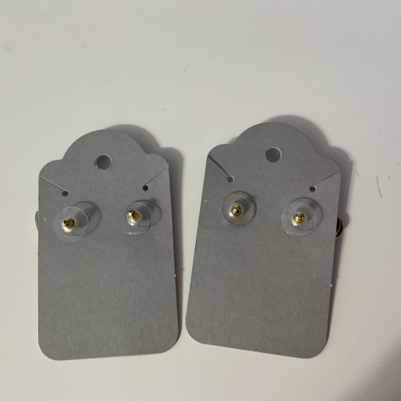 Set of 2 lovely pierced Earrings - Picture 3 of 6